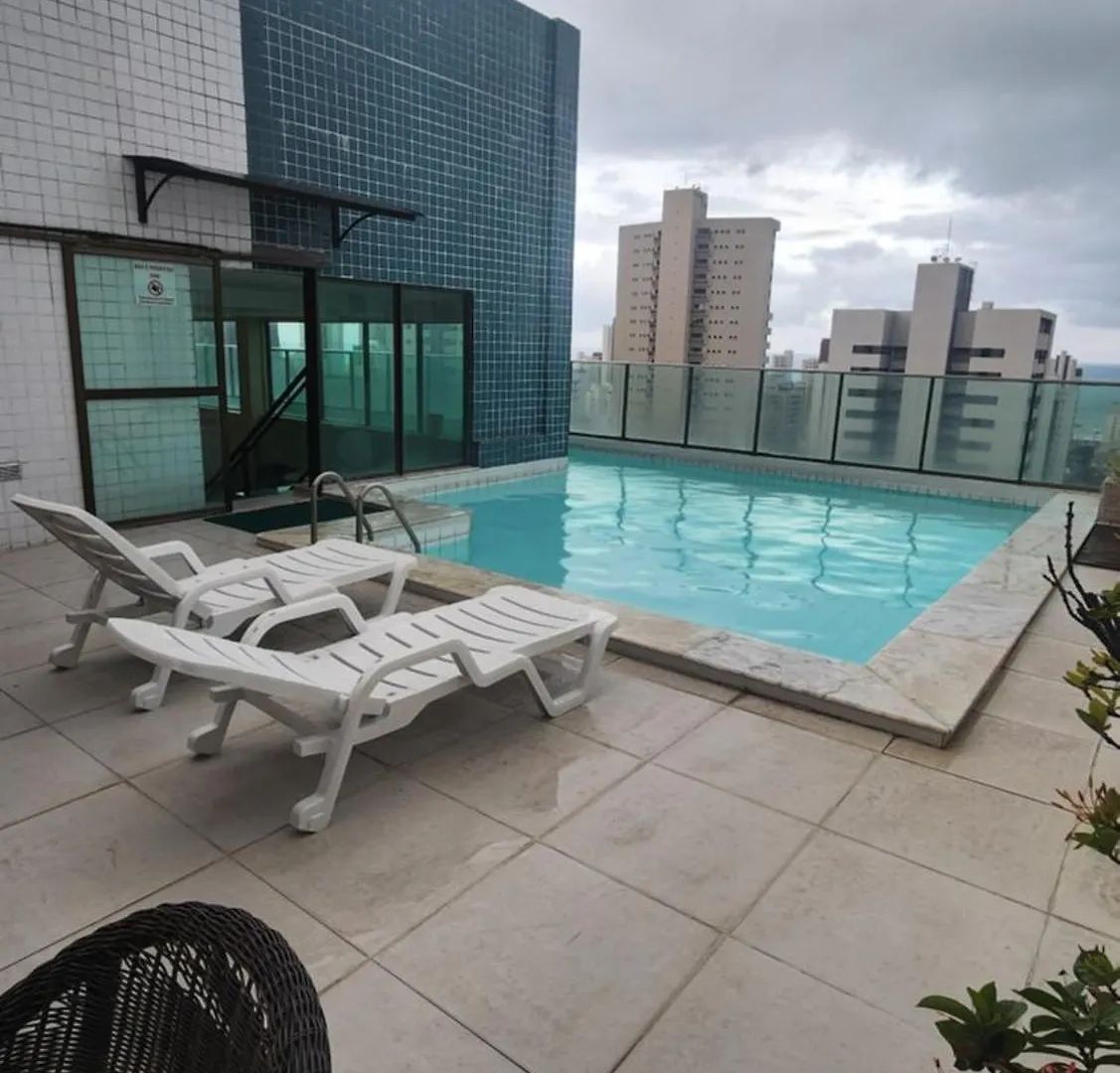 Flat 1Qt Boa Viagem Golden View Apartamento Recife